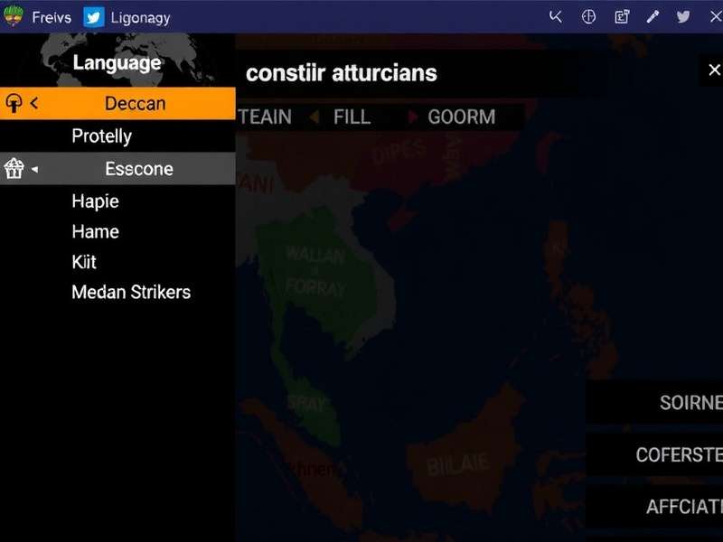 Multi-Language Support in Deccan Strikers Deccan Strikers Language Options